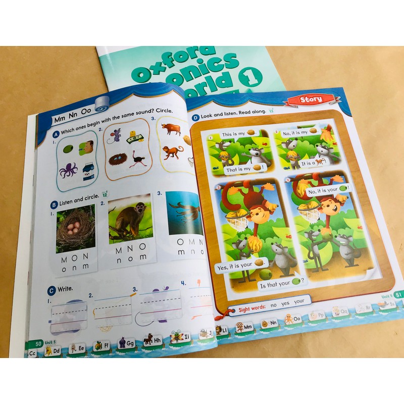 Bộ sách Oxford phonics world (bộ 10 cuốn) 194633