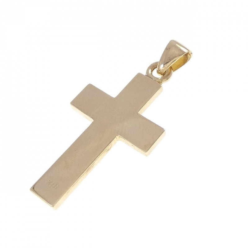 K18YG Mặt dây chuyền hình chữ thập - Hàng hiệu Chính hãng 867059