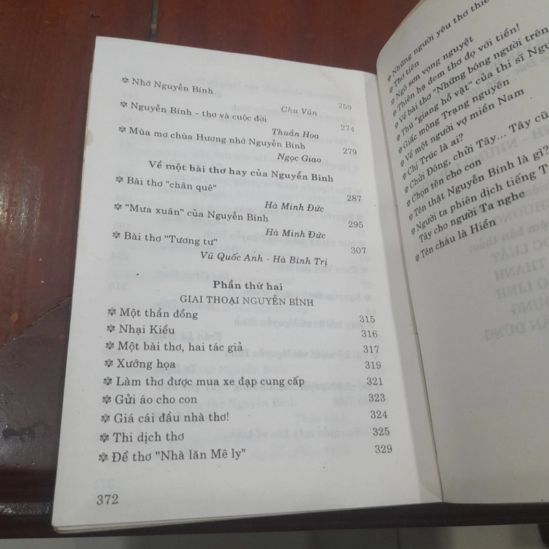 Thơ NGUYỄN BÍNH, Những lời bình 452211