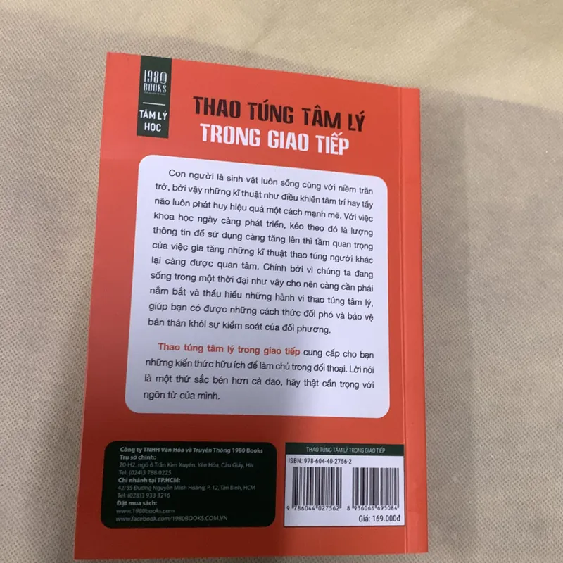 THAO TÚNG TÂM LÝ TRONG GIAO TIẾP- DR. HIRO 739969