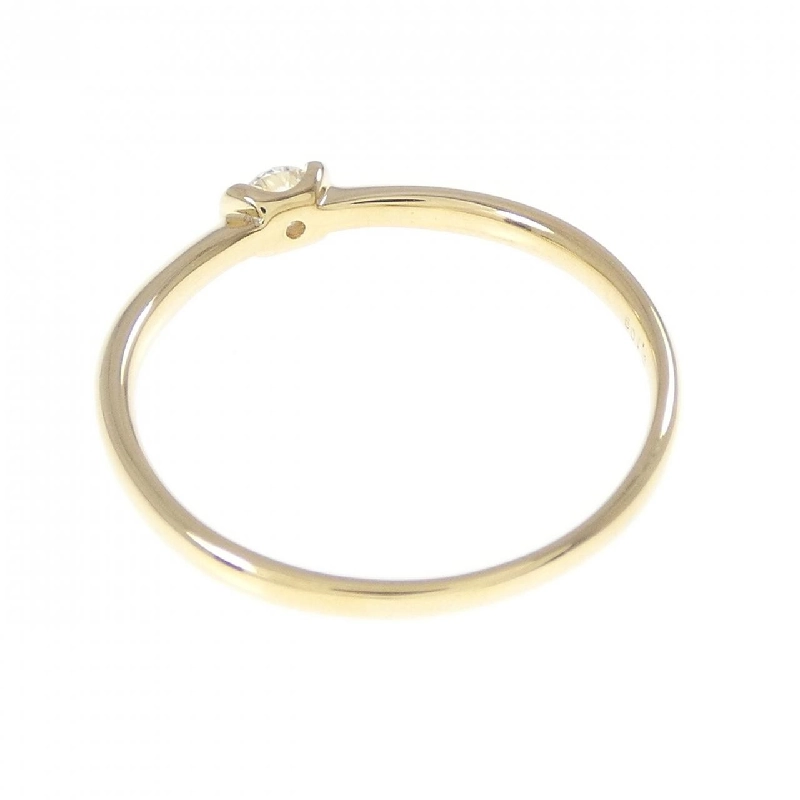 Nhẫn kim cương K18YG 0.109CT - Hàng hiệu Authentic 853077