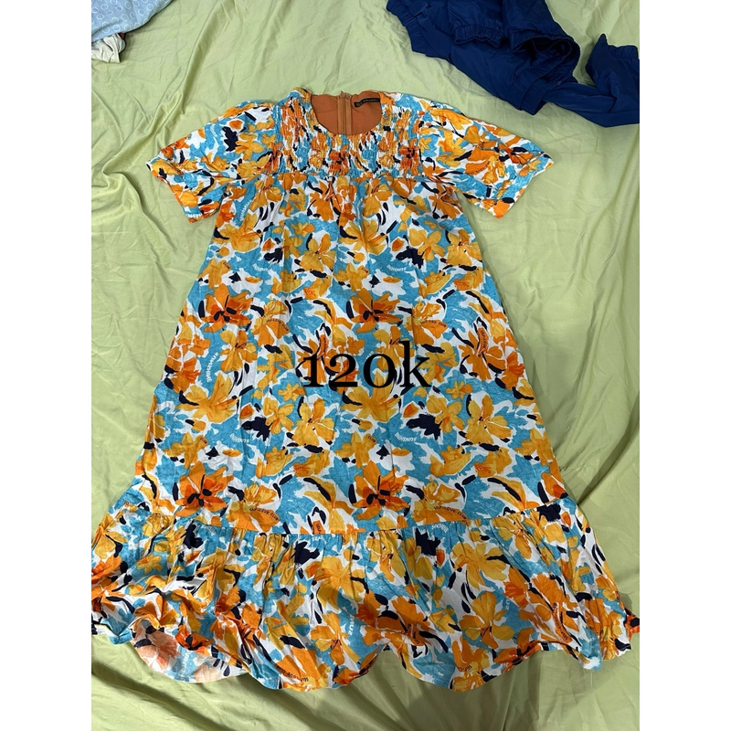 Váy hoa đuôi cá, hàng VNXK, sz M, mới 90% 336505