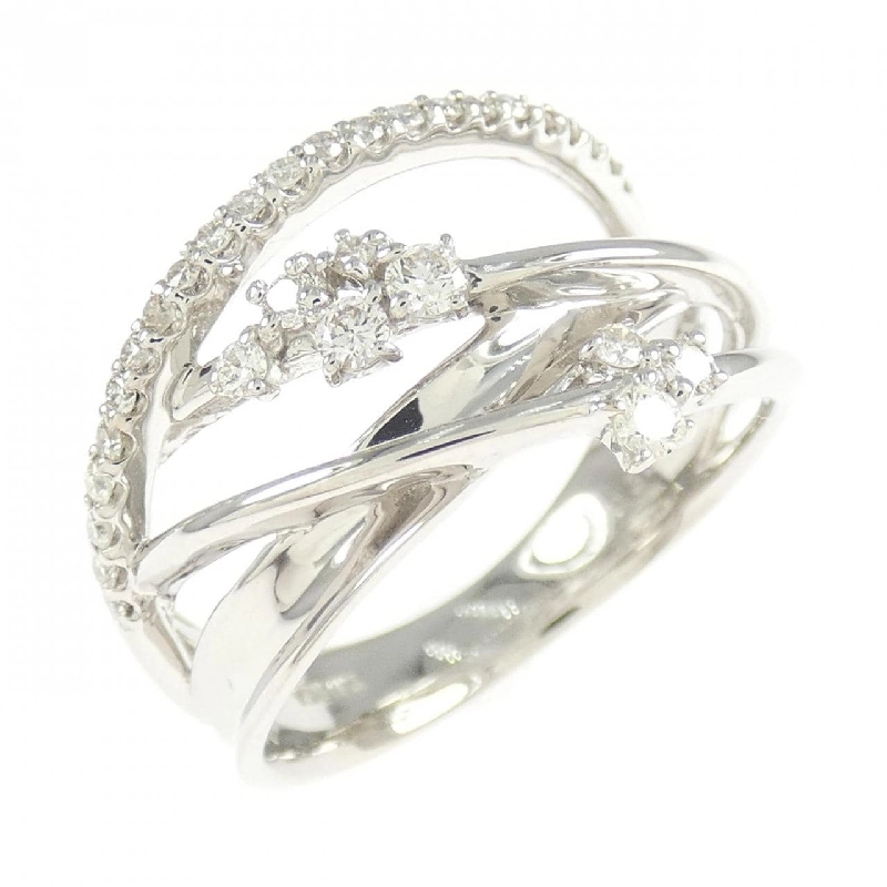 Nhẫn kim cương K18WG 0.33CT 668326