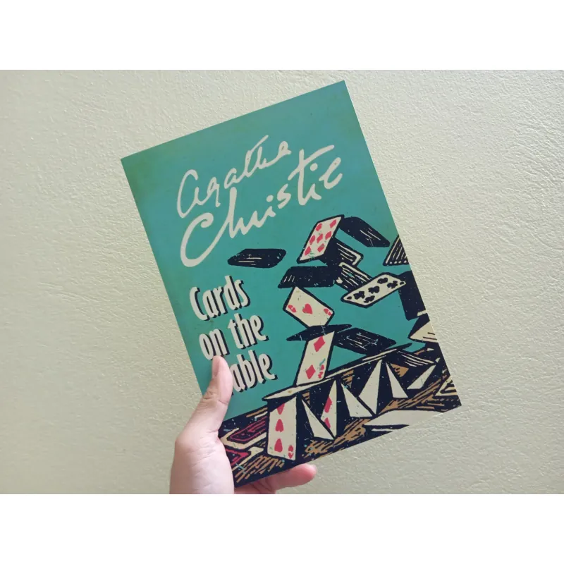 Cards on the table english book, sách ngoại văn tiếng Anh  790108