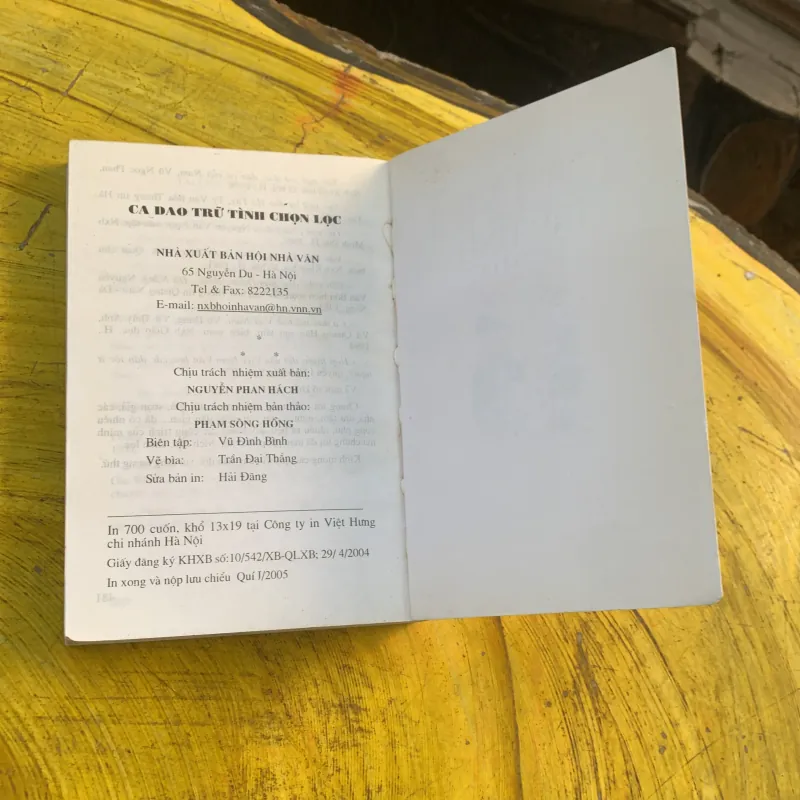 CA DAO TRỮ TÌNH CHỌN LỌC - nhiều tác giả 785565