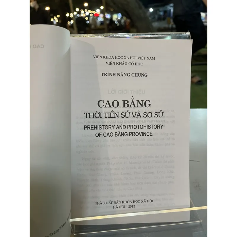 CAO BẰNG THỜI TIỀN SỬ VÀ SƠ SỬ 705001