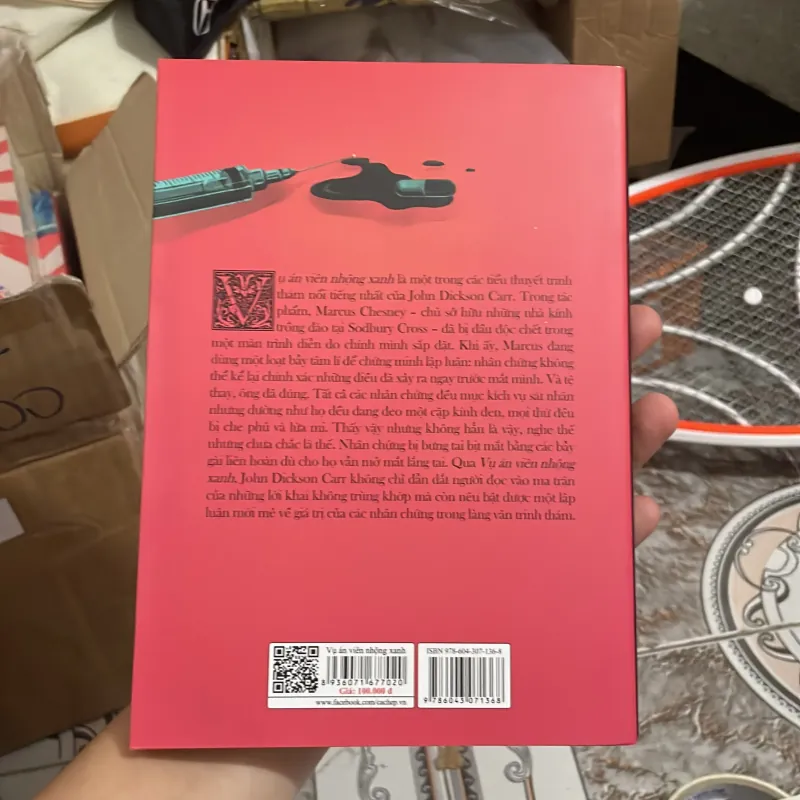 (trinh thám) - Vụ án viên nhộng xanh - John Dickson Carr 1008636