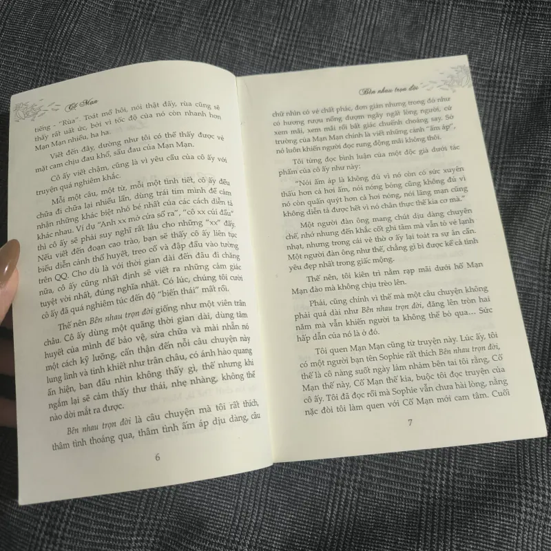 Bên nhau trọn đời - Cố Mạn - Giá bìa 75k 755641