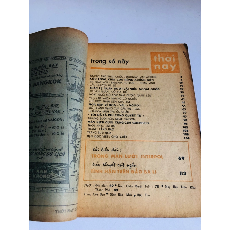 BÁO THỜI NAY – ẤN PHẨM GỐC (15/04/1964) 549359