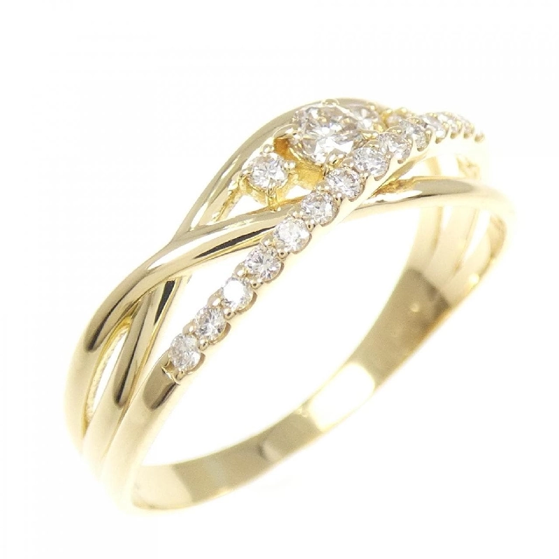 Nhẫn kim cương K18YG 0.30CT - Hàng hiệu Chính hãng 848133