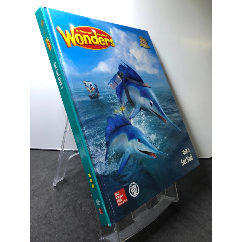 Wonders Unit 3 BÌA CỨNG mới 85% bẩn nhẹ McGraw Hill Reading HPB3107 NGOẠI VĂN 458434