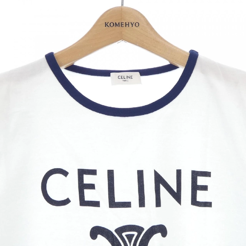 Áo thun CELINE CELINE PARIS T-shirt TRIOMPHE 2X872671Q - Hàng hiệu Chính hãng 824125