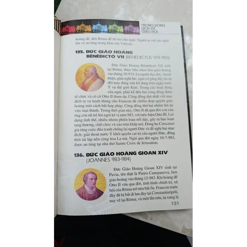 266 TRIỀU ĐẠI GIÁO HOÀNG - LM.PHÊRÔ NGUYỄN THANH TÙNG 730646