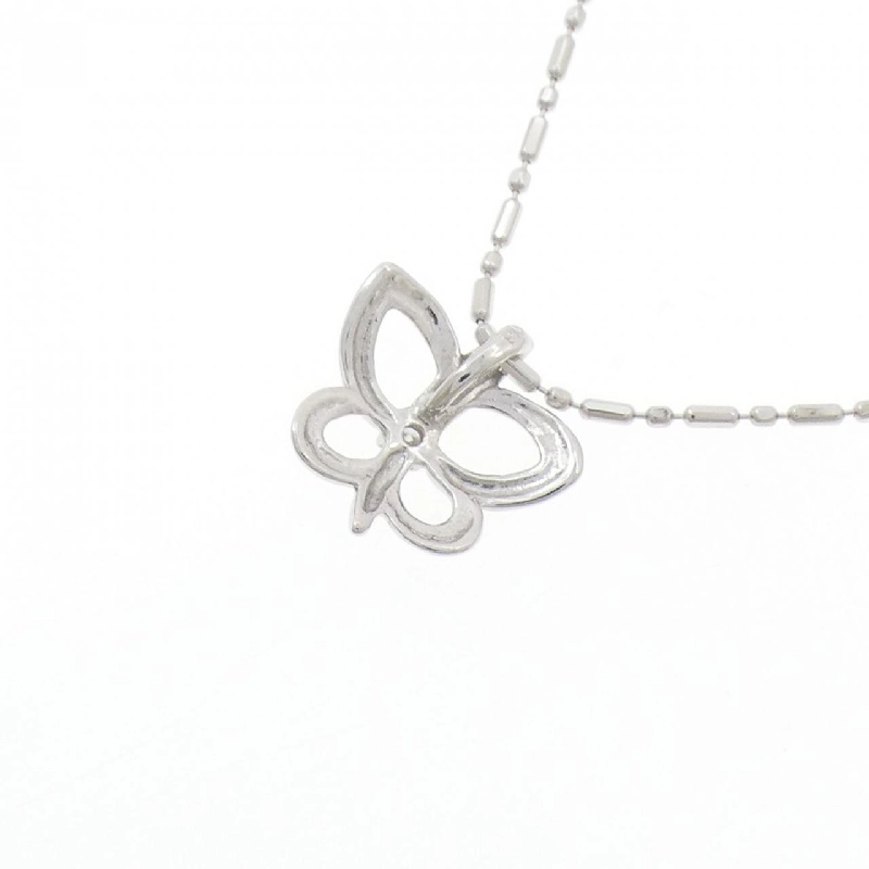 K18WG Bướm Kim Cương Dây Chuyền 0.01CT - Hàng hiệu Chính hãng 856617