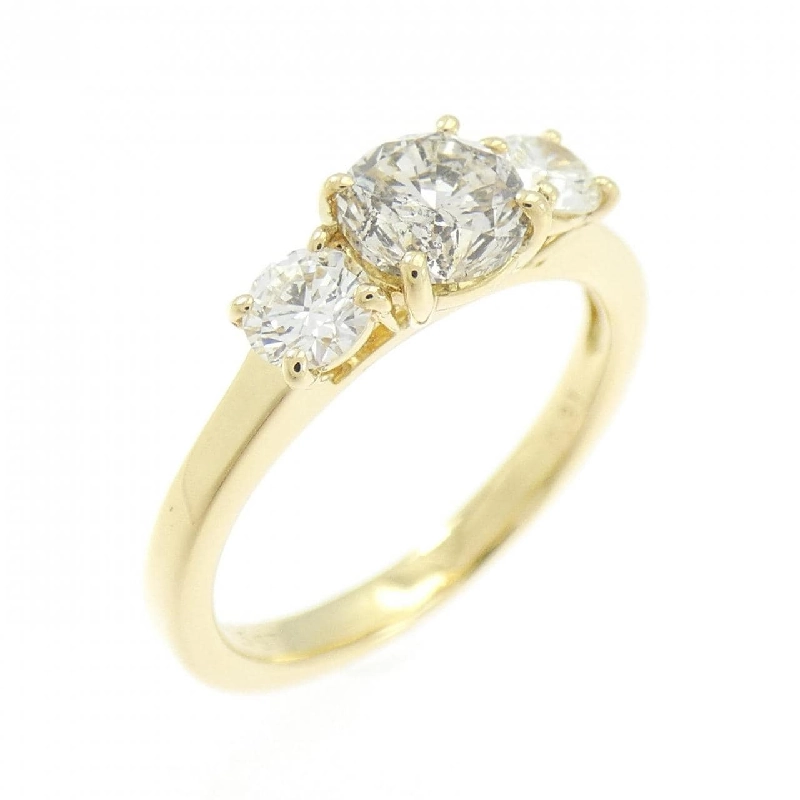 Nhẫn kim cương K18YG 0.557CT - Hàng hiệu Authentic 850493