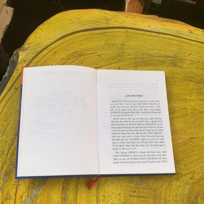 THẾ GIỚI QUẢ LÀ RỘNG LỚN VÀ CÓ RẤT NHIỀU VIỆC PHẢI LÀM- KIM WOO CHOONG 780394