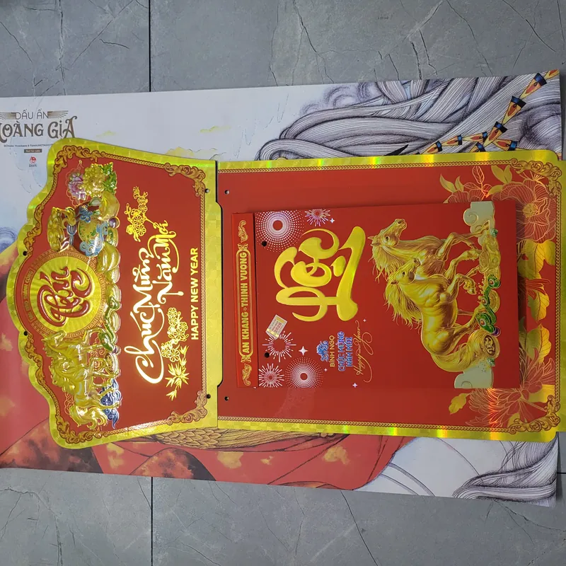 Lịch Tết Bính Ngọ 2026, khổ 17cmx24cm 564326