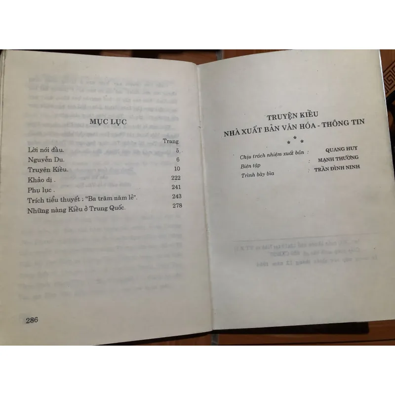 Truyện Kiều - Nguyễn Du - Bản in 1994 713924