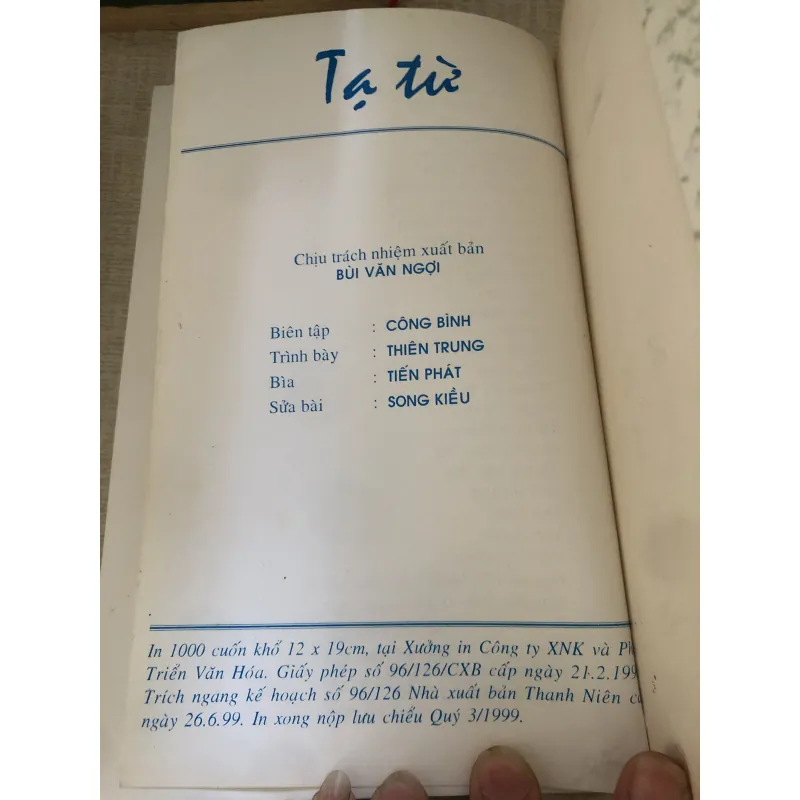 Tạ từ-Thơ của Trà Giang Tử và các thi nhân 969896