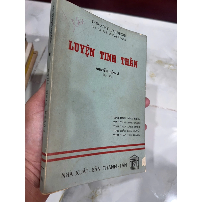 LUYỆN TINH THẦN (CÓ THỦ BÚT DỊCH GIẢ) - NGUYỄN HIẾN LÊ 537635