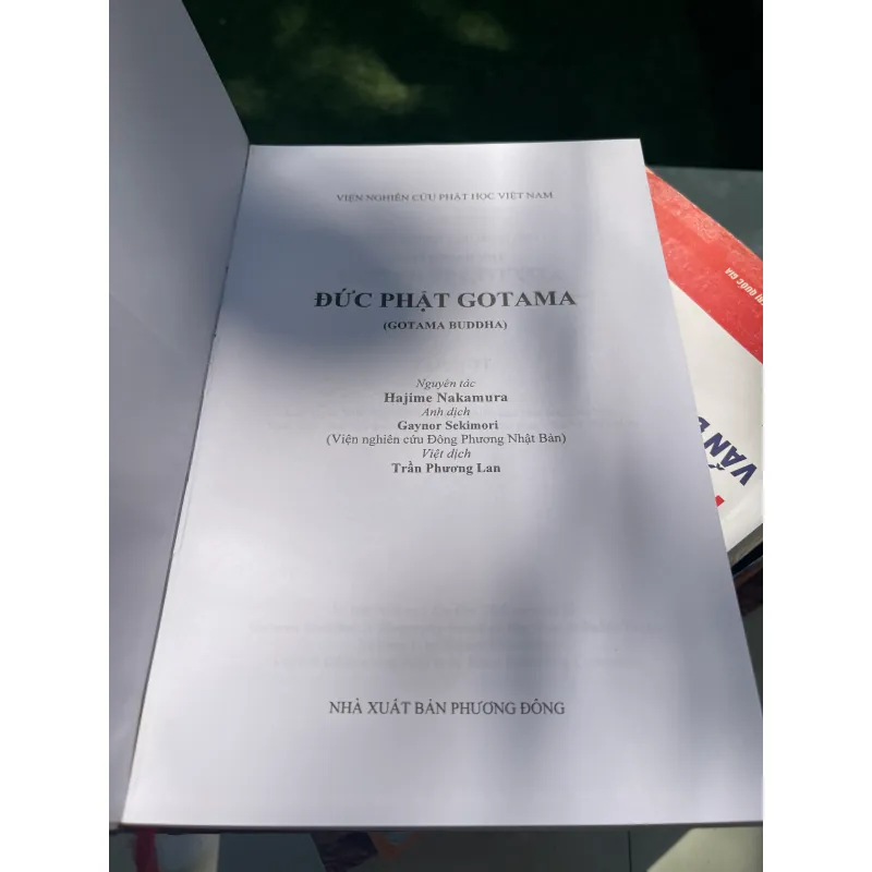 ĐỨC PHẬT GOTAMA - HAJIME NAKAMURA  1021413