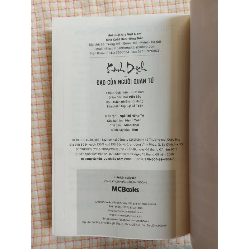 KINH DỊCH ĐẠO CỦA NGƯỜI QUÂN TỬ - NGUYỄN HIẾN LÊ 797631