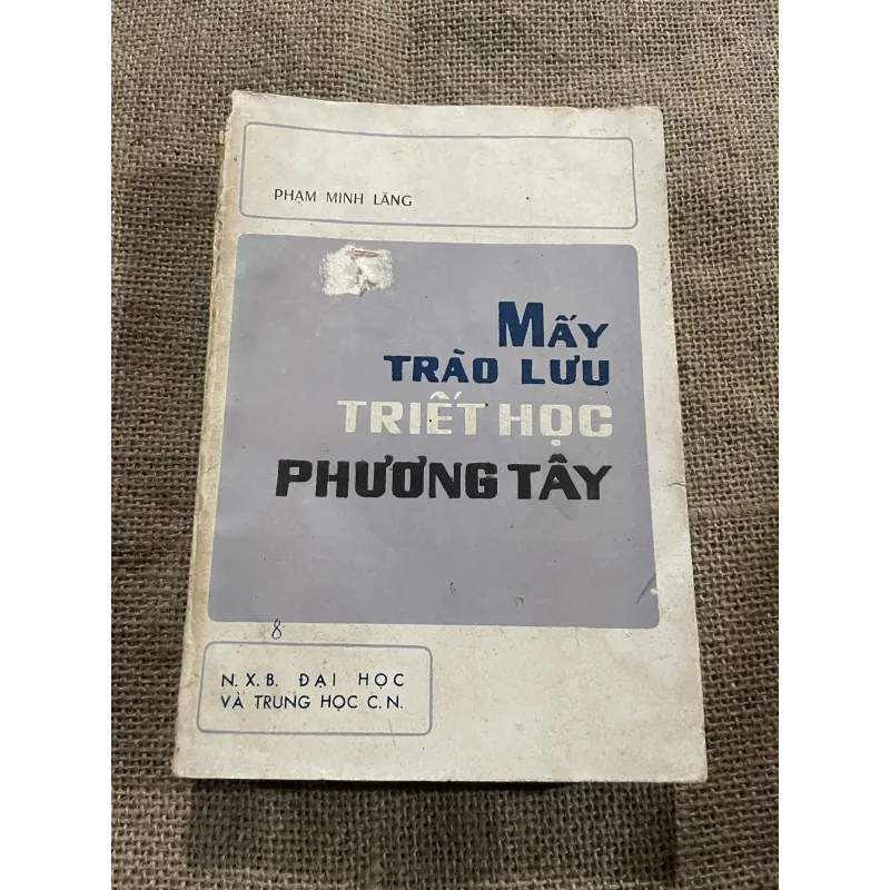 Mấy trào lưu triết học phương Tây - Phạm Minh Lãng  791548