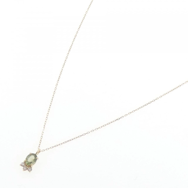 K10YG Sapphire Necklace - Hàng hiệu Authentic 858435