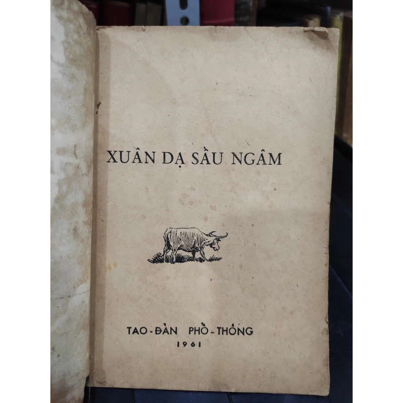 XUÂN DẠ SẦU NGÂM - NXB 1961 299272