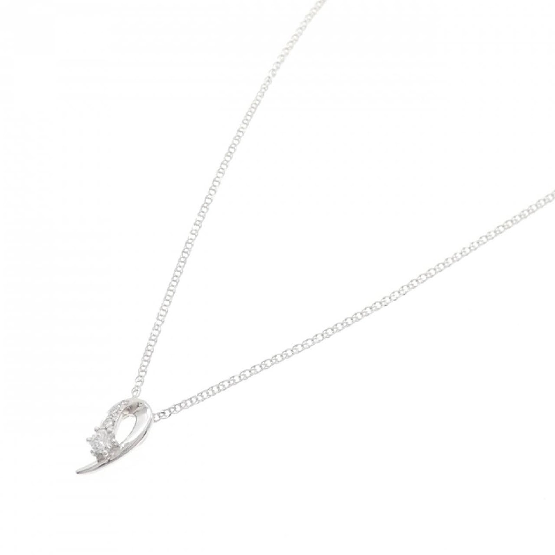 K18WG Dây chuyền kim cương 0.10CT - Hàng hiệu Chính hãng 862158