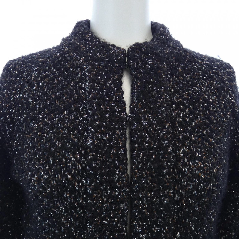 【Mã giảm giá】【Cổ điển】Áo khoác không cổ CHANEL 640937