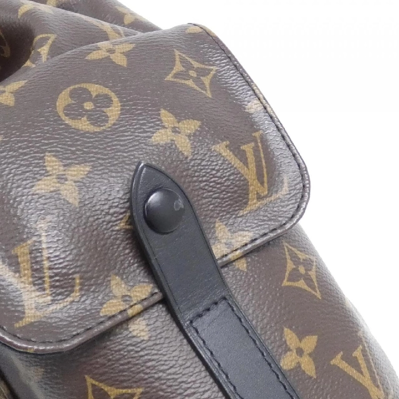 Balo Louis Vuitton Monogram Macassar Christopher MM M43735 - Hàng hiệu Authentic 801235