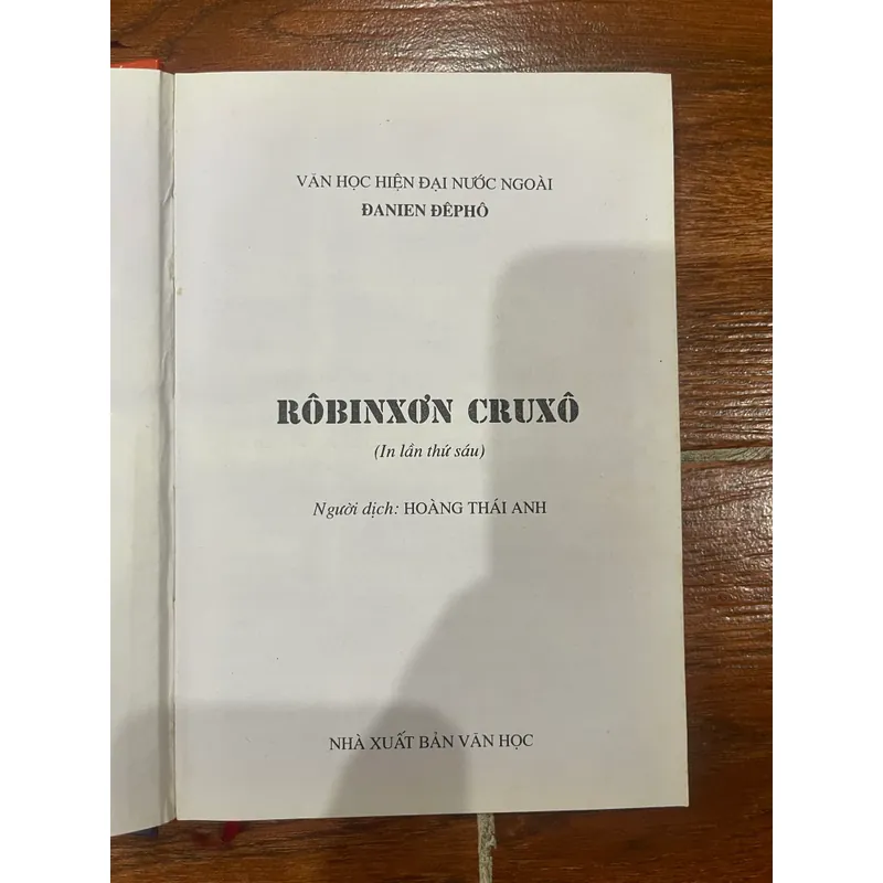 Rôbinxơn Cruxô - Đanien Đêphô (9) 558140
