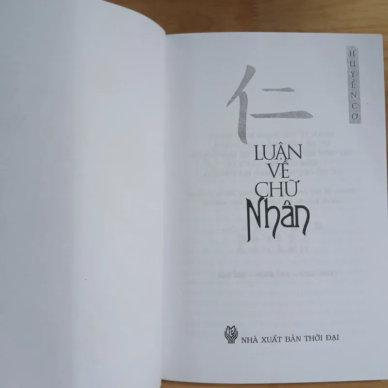 Luận Về Chữ Nhân - Huyền Cơ 338681