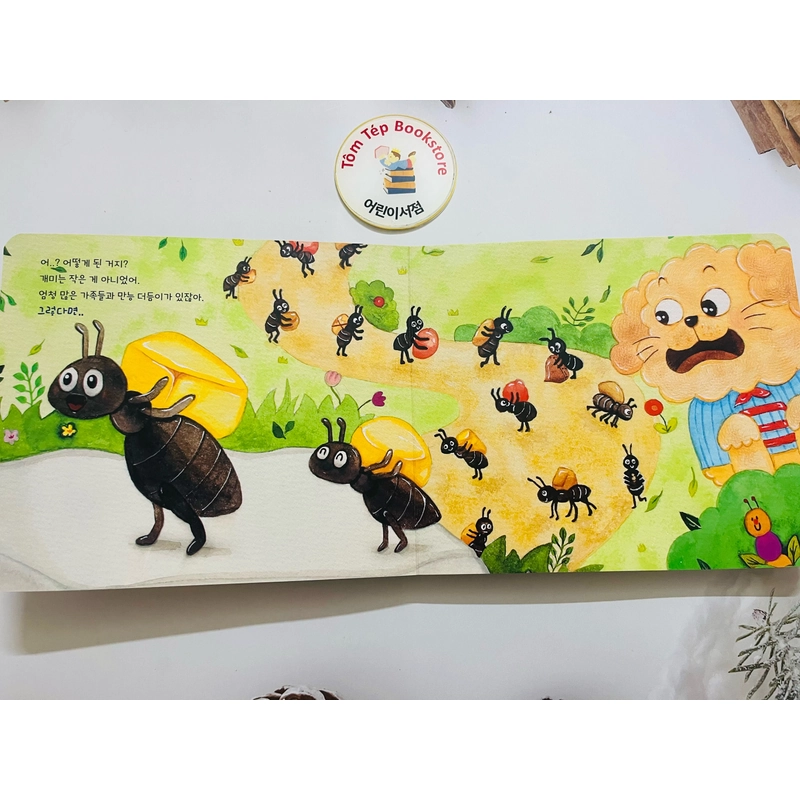 Sách tiếng Hàn trẻ em có file nghe B13 466220