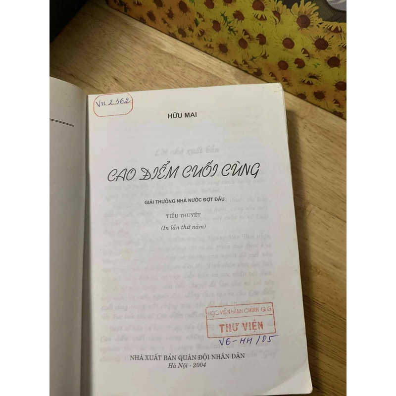 Cao Điểm Cuối Cùng - Hữu Mai 538843