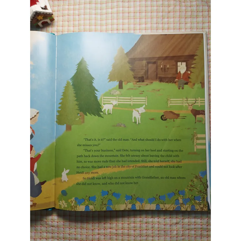 📘 HEIDI – CÔ BÉ CỦA NÚI RỪNG ALPES • Bìa xốp, khổ siêu to 763795