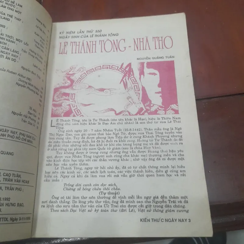 Bán nguyệt san KIẾN THỨC NGÀY NAY số 90 ngày 15-8-1992 789611