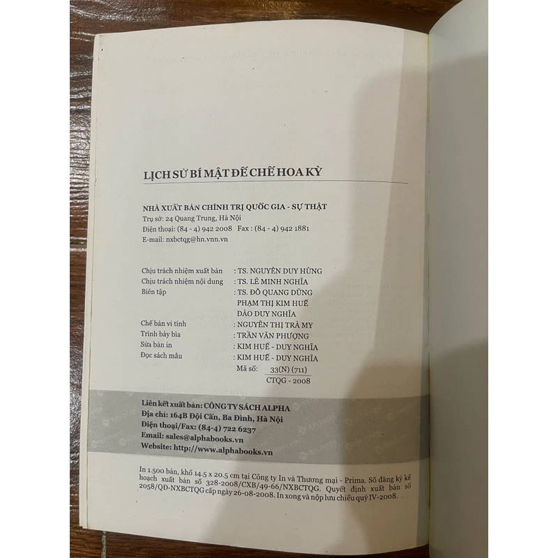 Lịch Sử Bí Mật Đế Chế Hoa Kỳ - John Perkins (k4) 455677