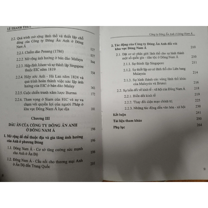 Công ty Đông Ấn Anh ở Đông Nam Á TK 17-19 - 2016 - 298 trang LỊCH SỬ - CHÍNH TRỊ - TRIẾT HỌC ANTQ1301 762988