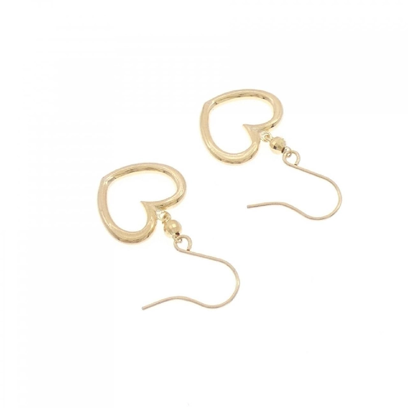 K18YG Bông tai hình trái tim - Hàng hiệu Chính hãng 867769