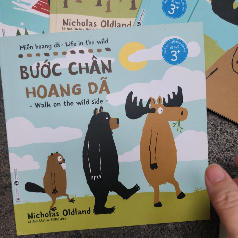 Combo 6 quyển truyện song ngữ Miền hoang dã của Nicholas Oldland mới 95% 534392