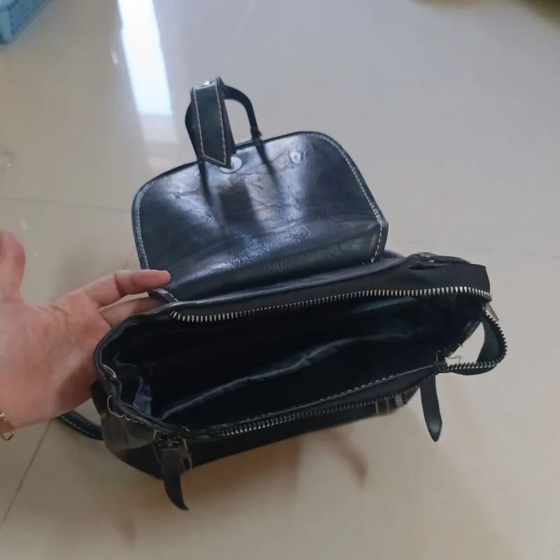 Bao lô dạ màu đen, mới 95% 1031358