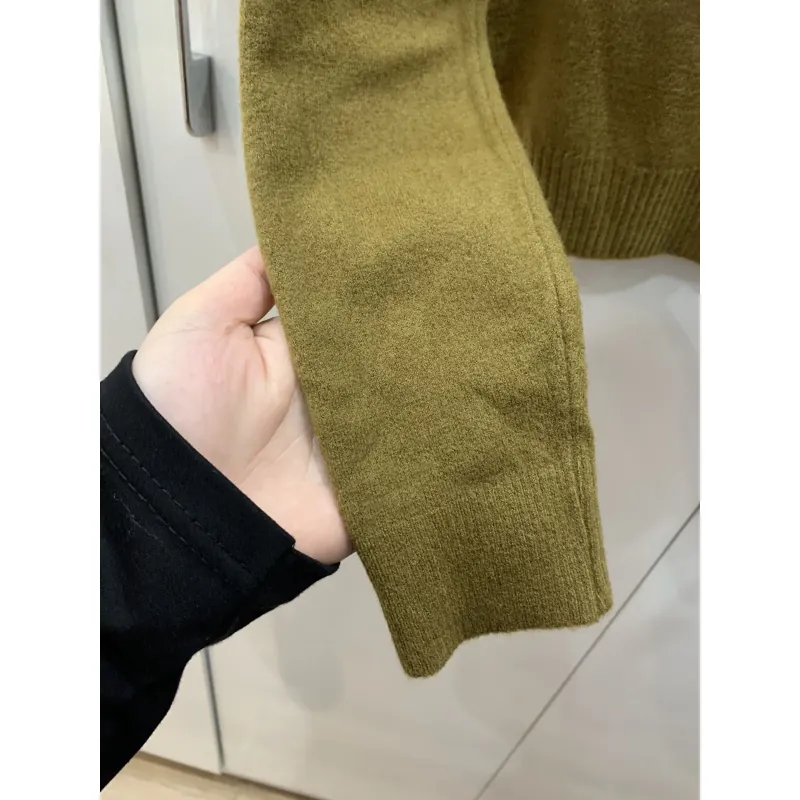 Áo len nữ dáng croptop 757407