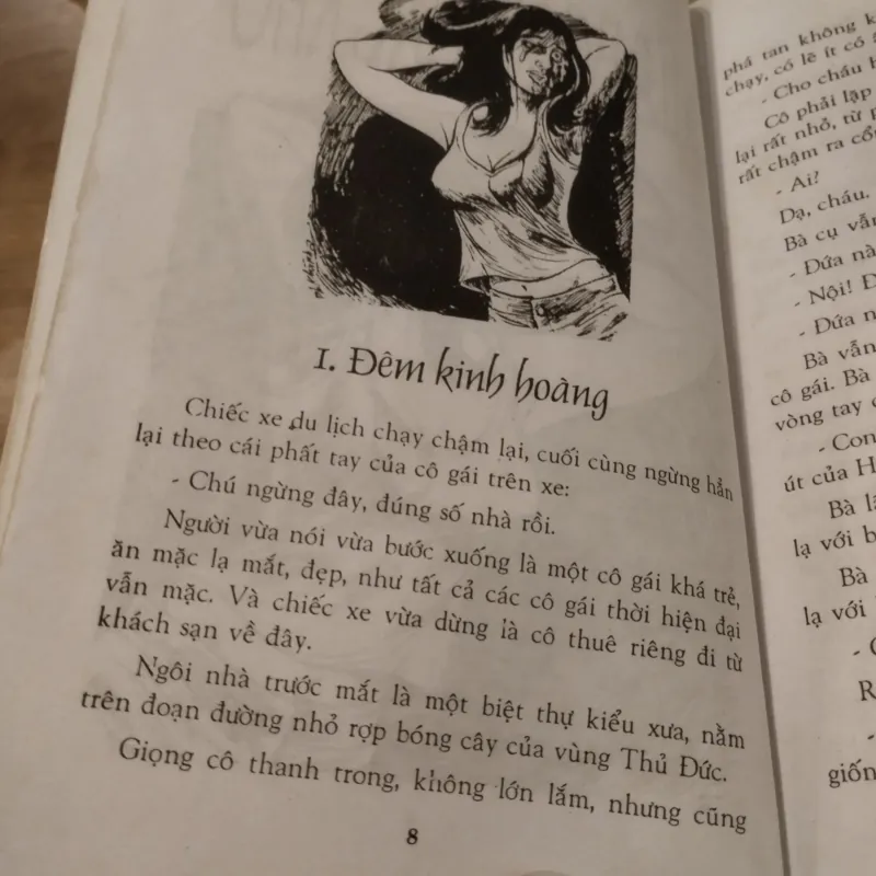 cuốn sách kinh dị Việt Nam có tiêu đề "Nửa Bộ Xương Khô"  1032174