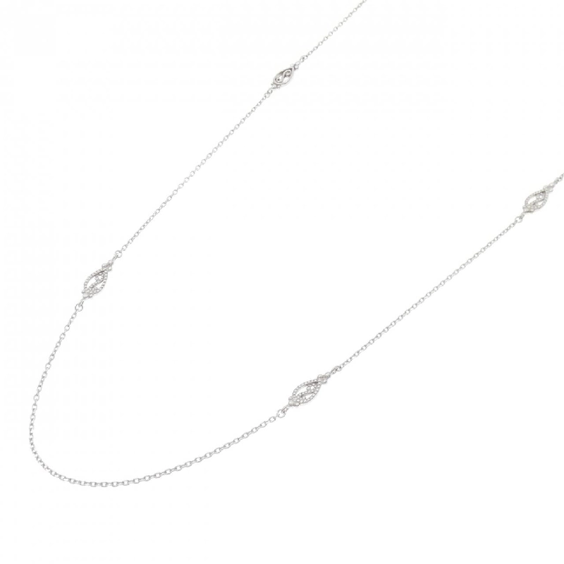 K18WG Necklace - Hàng hiệu Authentic 865002