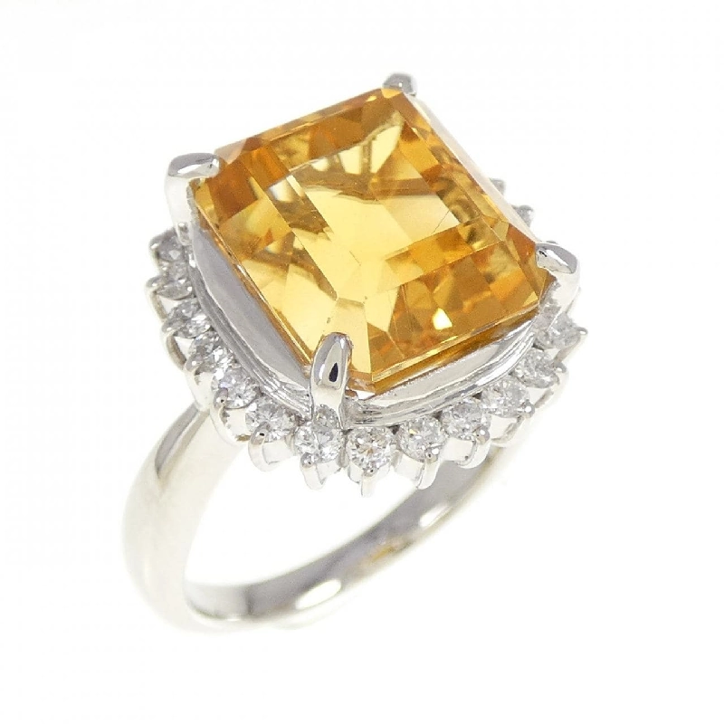 Nhẫn Citrine PT900 7.61CT 669818