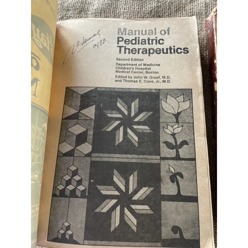 Sổ tay điều trị nhi khoa hai tập- gần 900 trang  789637