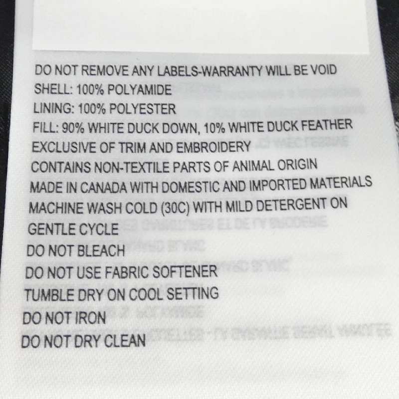 Áo khoác lông vũ CANADA GOOSE - Hàng hiệu Authentic 898350