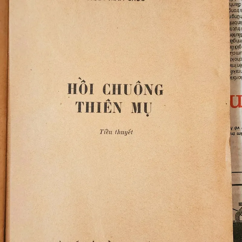 Tiểu thuyết HỒI CHUÔNG THIÊN MỤ (Phan Trần Chúc) - 186 trang 993525